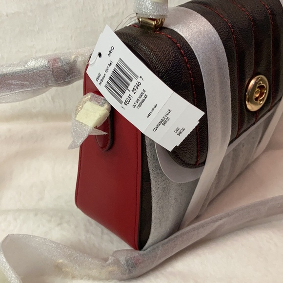 Coach Bags Coach Marlie Top Handle Satchel In Signature Canvas With Quilting Poshmark